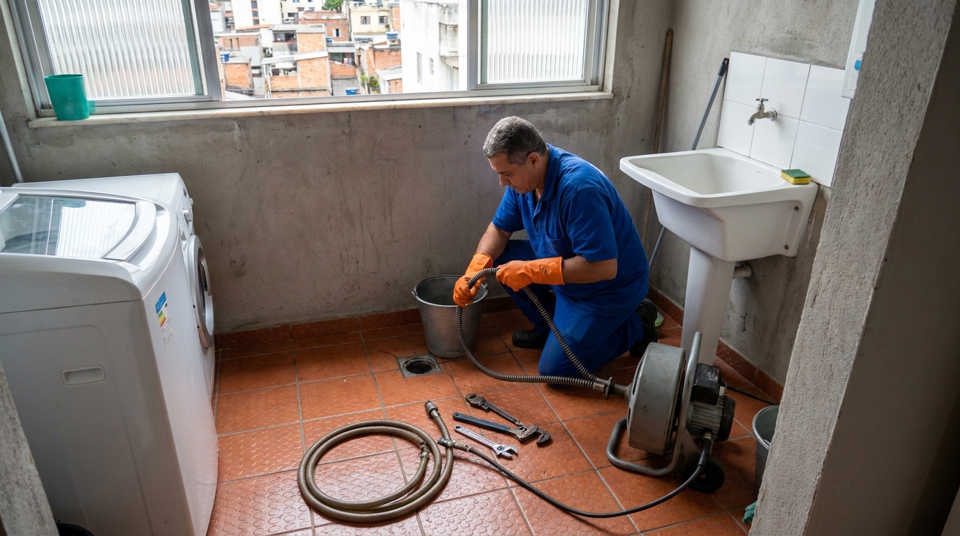 Limpeza Profunda de Ralos em Bonsucesso, Guarulhos‑SP
